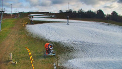 Sjezdovka skiareálu Hlubočky