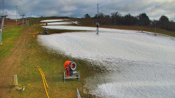 Sjezdovka skiareálu Hlubočky