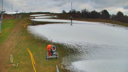 Sjezdovka skiareálu Hlubočky