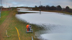 Sjezdovka skiareálu Hlubočky