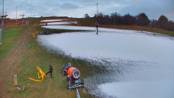 Sjezdovka skiareálu Hlubočky