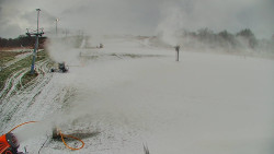 Sjezdovka skiareálu Hlubočky