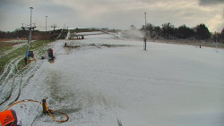 Sjezdovka skiareálu Hlubočky