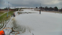 Sjezdovka skiareálu Hlubočky