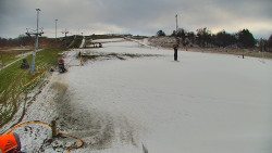 Sjezdovka skiareálu Hlubočky