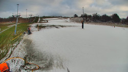 Sjezdovka skiareálu Hlubočky