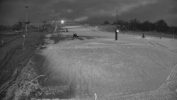 Sjezdovka skiareálu Hlubočky