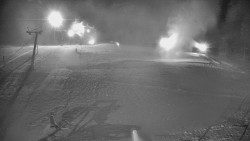 Sjezdovka skiareálu Hlubočky