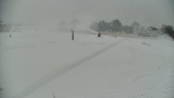 Sjezdovka skiareálu Hlubočky