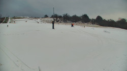 Sjezdovka skiareálu Hlubočky