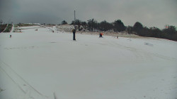 Sjezdovka skiareálu Hlubočky