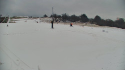 Sjezdovka skiareálu Hlubočky