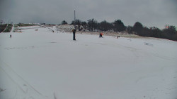 Sjezdovka skiareálu Hlubočky