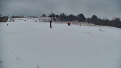 Sjezdovka skiareálu Hlubočky