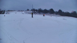 Sjezdovka skiareálu Hlubočky