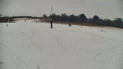 Sjezdovka skiareálu Hlubočky