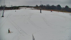 Sjezdovka skiareálu Hlubočky
