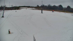 Sjezdovka skiareálu Hlubočky