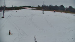 Sjezdovka skiareálu Hlubočky