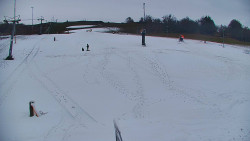 Sjezdovka skiareálu Hlubočky