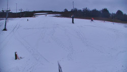 Sjezdovka skiareálu Hlubočky