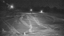 Sjezdovka skiareálu Hlubočky