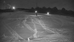 Sjezdovka skiareálu Hlubočky