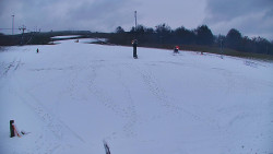 Sjezdovka skiareálu Hlubočky