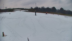 Sjezdovka skiareálu Hlubočky