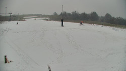 Sjezdovka skiareálu Hlubočky