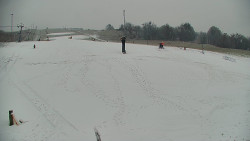 Sjezdovka skiareálu Hlubočky