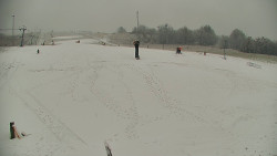 Sjezdovka skiareálu Hlubočky