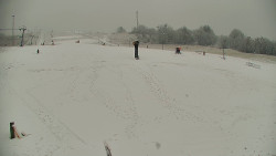 Sjezdovka skiareálu Hlubočky