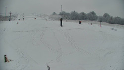 Sjezdovka skiareálu Hlubočky