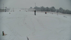 Sjezdovka skiareálu Hlubočky