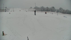 Sjezdovka skiareálu Hlubočky