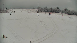 Sjezdovka skiareálu Hlubočky