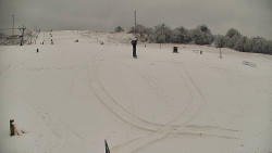 Sjezdovka skiareálu Hlubočky