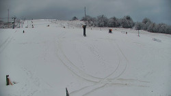 Sjezdovka skiareálu Hlubočky