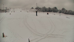 Sjezdovka skiareálu Hlubočky