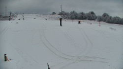 Sjezdovka skiareálu Hlubočky