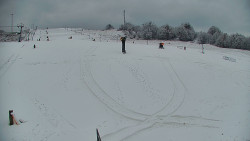 Sjezdovka skiareálu Hlubočky