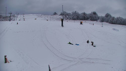 Sjezdovka skiareálu Hlubočky