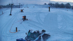 Sjezdovka skiareálu Hlubočky
