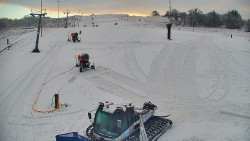 Sjezdovka skiareálu Hlubočky