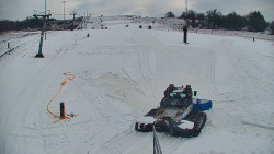 Sjezdovka skiareálu Hlubočky