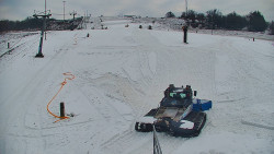 Sjezdovka skiareálu Hlubočky