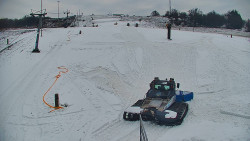 Sjezdovka skiareálu Hlubočky