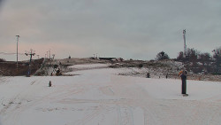 Sjezdovka skiareálu Hlubočky