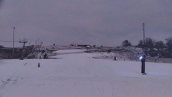 Sjezdovka skiareálu Hlubočky